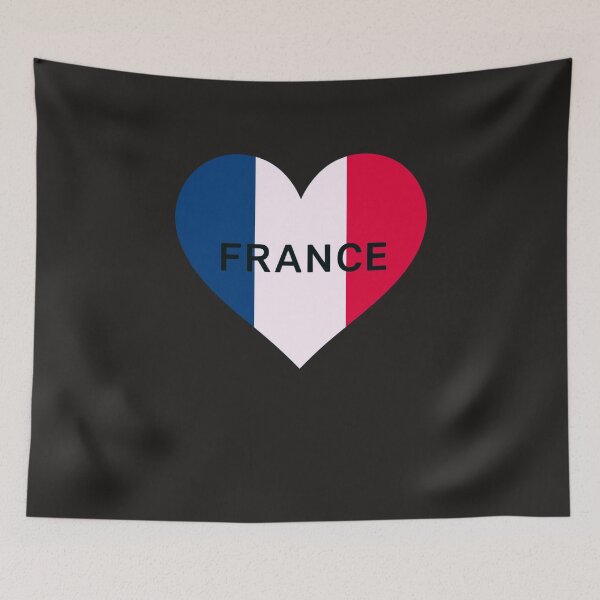 Item preview, France Flag Map designed and sold by AnimalsDH305.