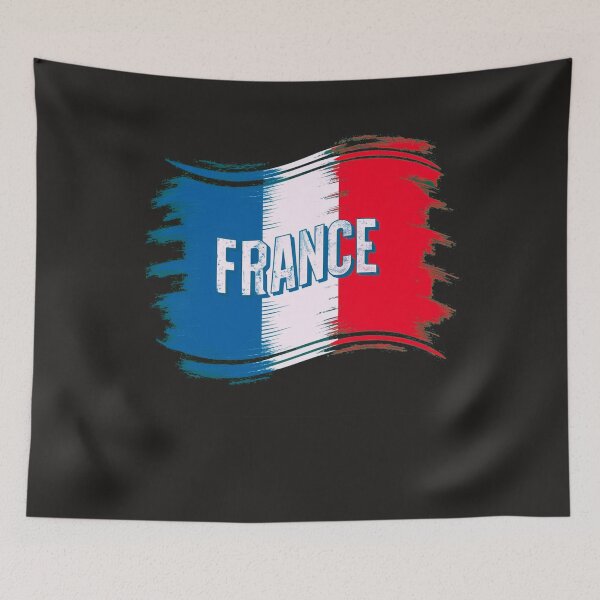 Item preview, France Flag Map designed and sold by AnimalsDH305.