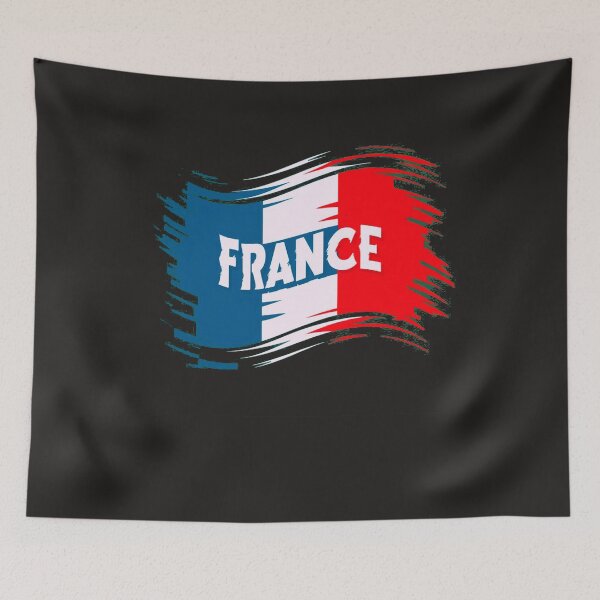 Item preview, France Flag Map designed and sold by AnimalsDH305.