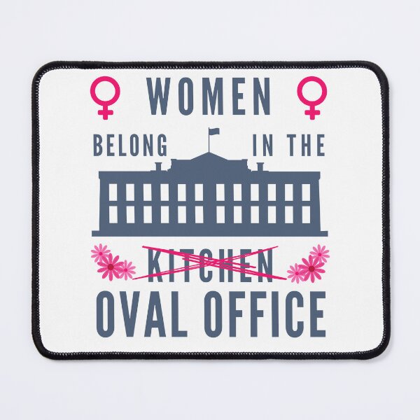 Item preview, Women belong in the Oval Office first female president 2024 designed and sold by Lady-Frost.