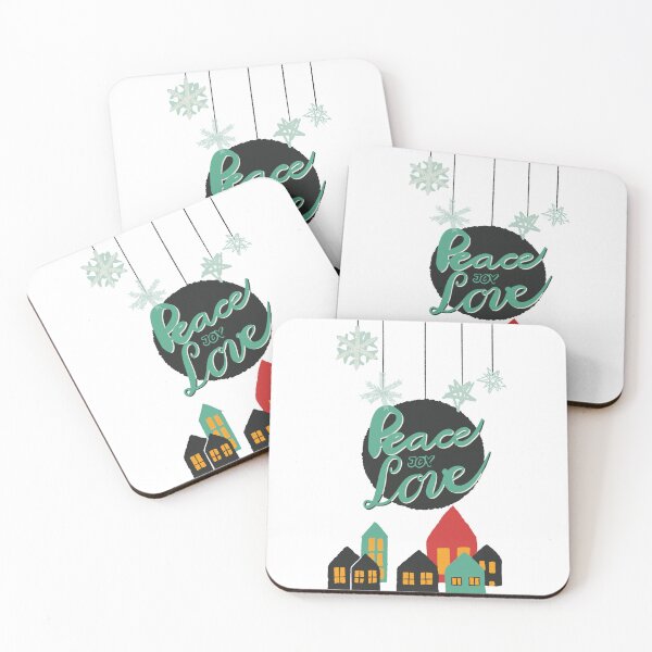 Item preview, Peace Joy Love Christmas designed and sold by LenkaDesign.