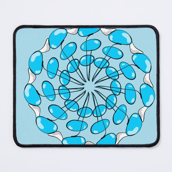 Item preview, Blue bubble mandala designed and sold by nongsao4.