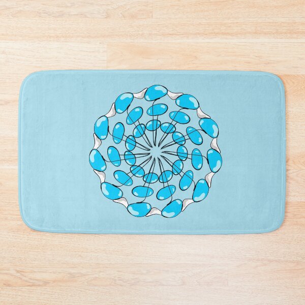 Item preview, Blue bubble mandala designed and sold by nongsao4.