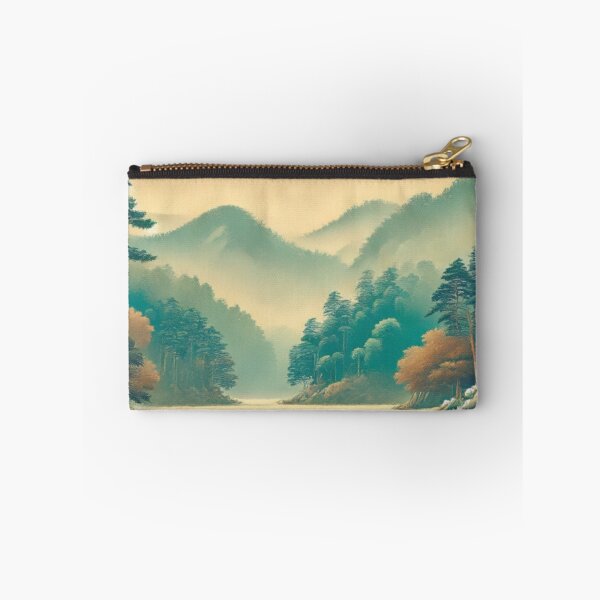 Item preview, Serenity at Gohi - A Contemporary Ukiyo-e Nature Landscape designed and sold by Kijiermono.