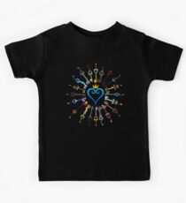 Camiseta para niños Llaveros de Kingdom Hearts