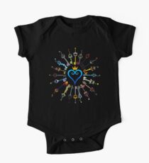 Kingdom Hearts Schlüsselschwerter Baby Body Kurzarm