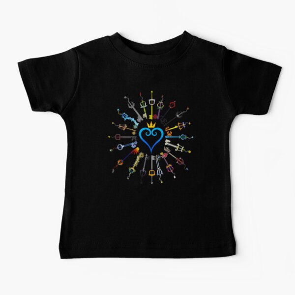 Kingdom Hearts Keyblades Baby T-Shirt