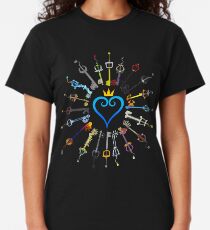 Kingdom Hearts Keyblades Classic T-Shirt
