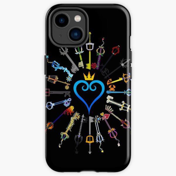 Kingdom Hearts Keyblades iPhone Tough Case