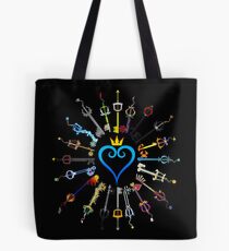 Kingdom Hearts Keyblades Tote Bag