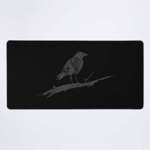 Item preview, Crow on branch (subtle) designed and sold by LostintheLines.