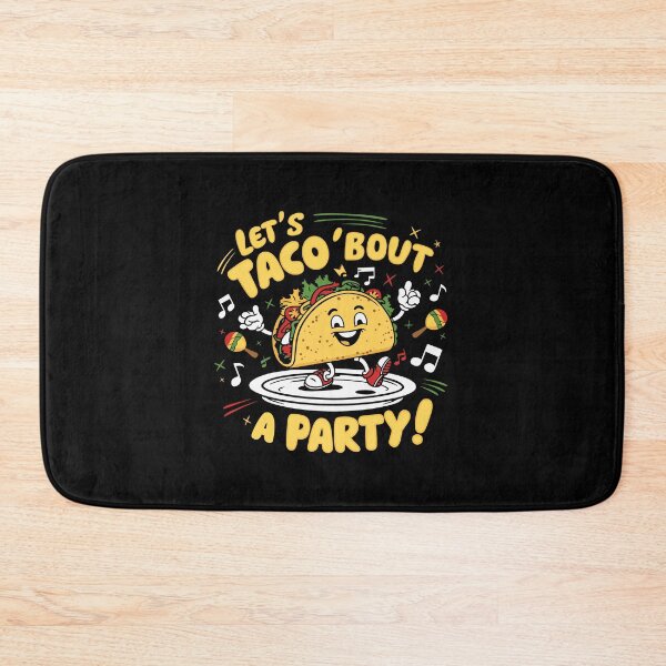 Item preview, Taco Party Fiesta Dancing Taco Cartoon with Festive Party Vibes designed and sold by w1ckerman.