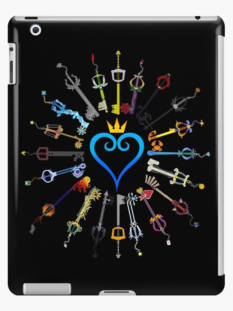 Kingdom Hearts Keyblades iPad Case & Skin for Sale by spyrome876