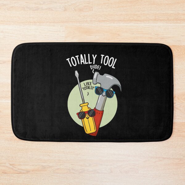 Item preview, Totally Tool Funny Handyman Pun (Dark BG) designed and sold by punnybone.