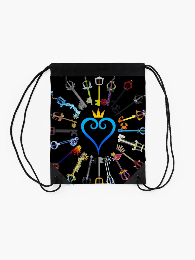 Alternate view of Kingdom Hearts Keyblades Drawstring Bag