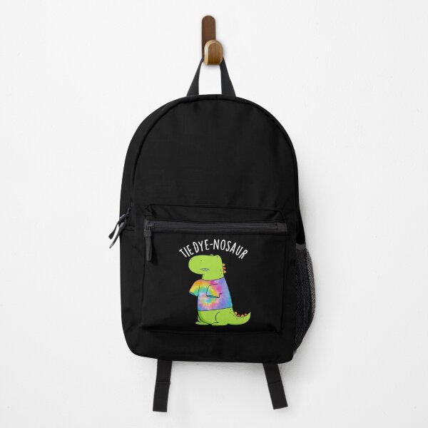 Item preview, Tie-dye-nosaur Funny Dinosaur Pun (Dark BG) designed and sold by punnybone.