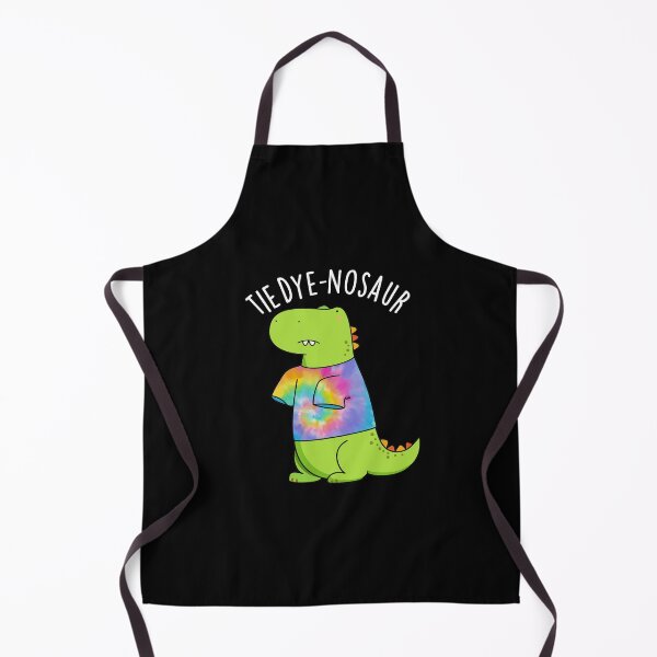 Item preview, Tie-dye-nosaur Funny Dinosaur Pun (Dark BG) designed and sold by punnybone.