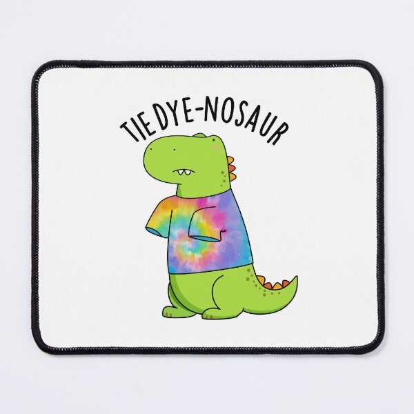 Item preview, Tie-dye-nosaur Funny Dinosaur Pun  designed and sold by punnybone.
