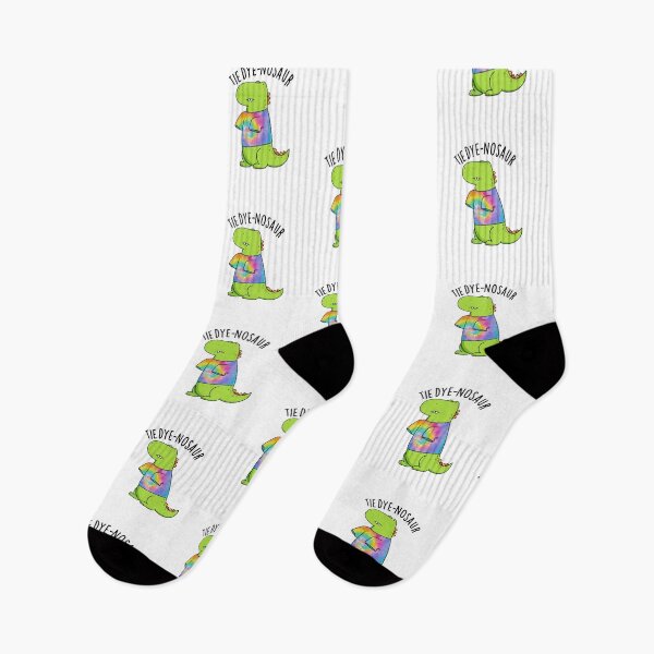 Item preview, Tie-dye-nosaur Funny Dinosaur Pun  designed and sold by punnybone.