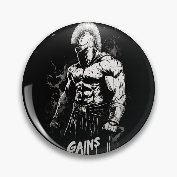 Item preview, Majestic Spartan Gains Art - Fierce and Inspiring designed and sold by Abili-Tees.