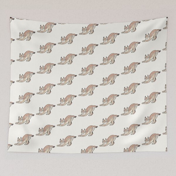 Item preview, Cute Lynx illustration  designed and sold by Artofmayara.