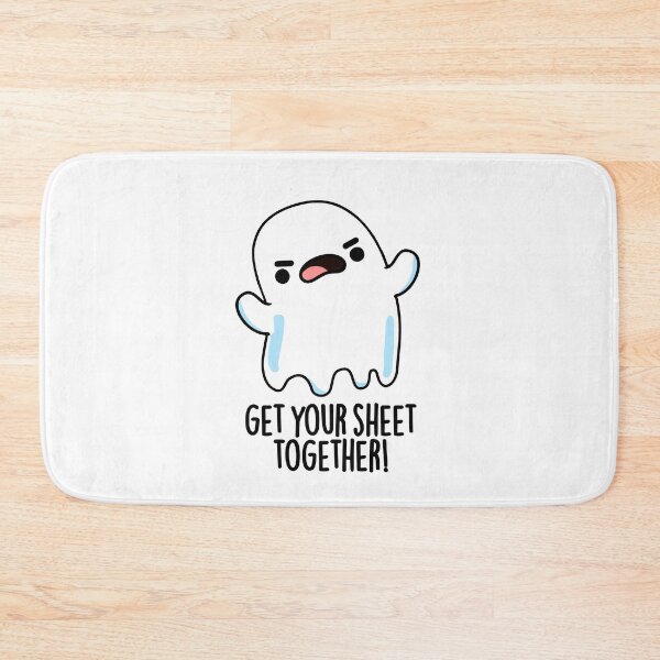 Item preview, Get Your Sheet Together Funny Ghost Pun  designed and sold by punnybone.