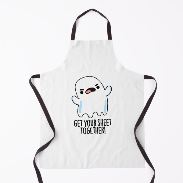 Item preview, Get Your Sheet Together Funny Ghost Pun designed and sold by punnybone.