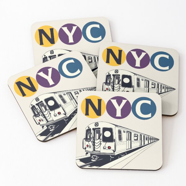 Item preview, New York Subway NYC Subway Train designed and sold by MayaDelaye.