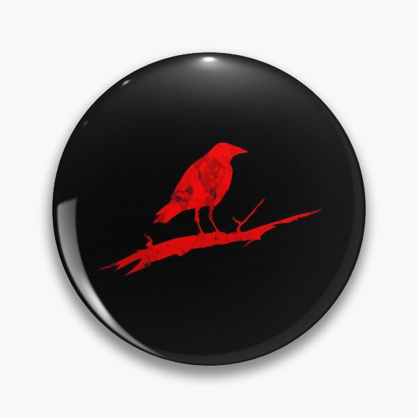 Item preview, Crow on branch designed and sold by LostintheLines.