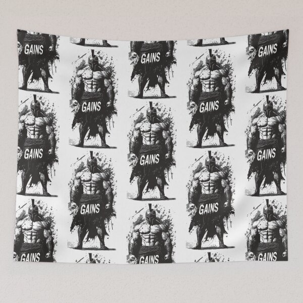 Item preview, Dynamic Spartan Gains Illustration - Unleash Your Potential designed and sold by Abili-Tees.