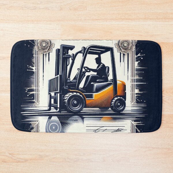 Item preview, Forklift operator certificate designed and sold by RetroNibylander.