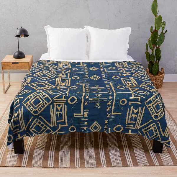 Item preview, African Blue mud cloth designed and sold by Tamas Das.