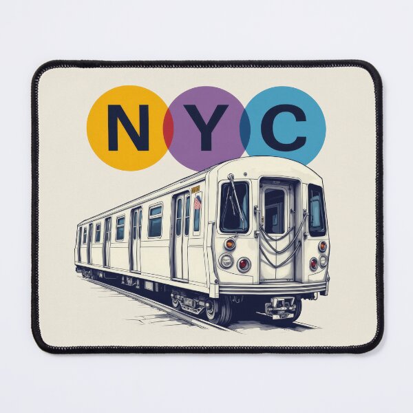 Item preview, New York Subway NYC Subway Train designed and sold by MayaDelaye.