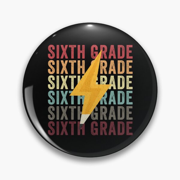 Item preview, Sixth Grade Lightning Bolt Pencil 1st Day of 6th Grade designed and sold by Blok45.