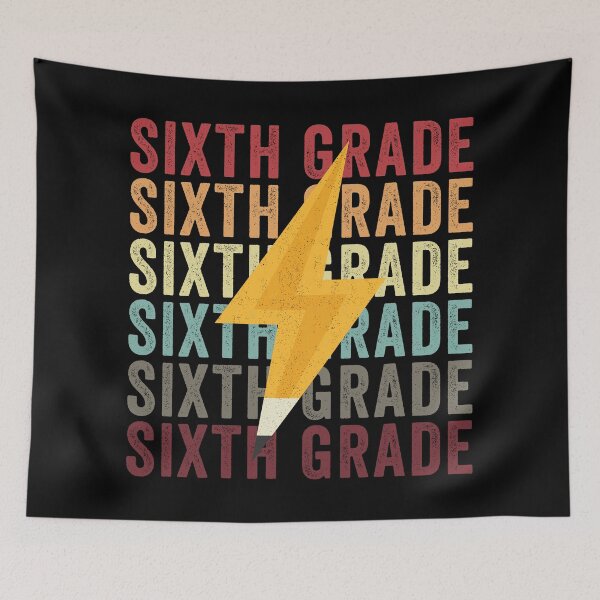 Item preview, Sixth Grade Lightning Bolt Pencil 1st Day of 6th Grade designed and sold by Blok45.