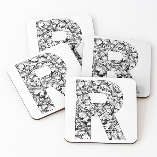 Item preview, Letter R Pattern designed and sold by JodieMarieArt.