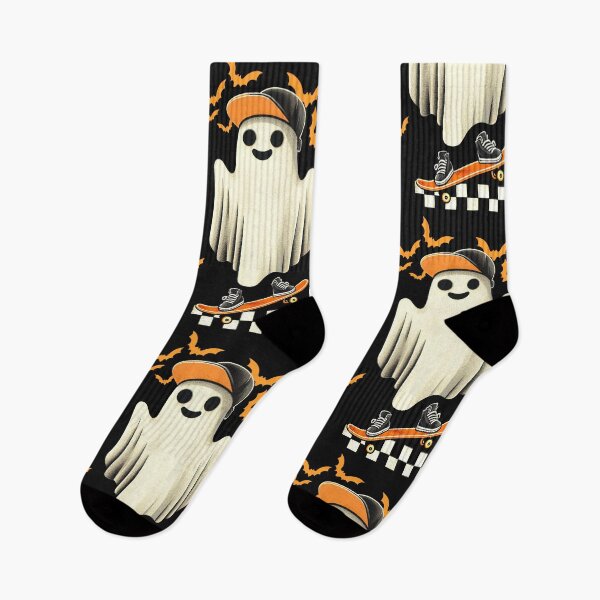 Item preview, Creep It Real Ghost Skateboard - Halloween Digital Design designed and sold by HAFIZ-DP.