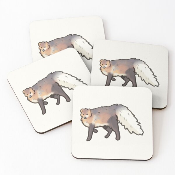 Item preview, white tailed mongoose art designed and sold by Artofmayara.