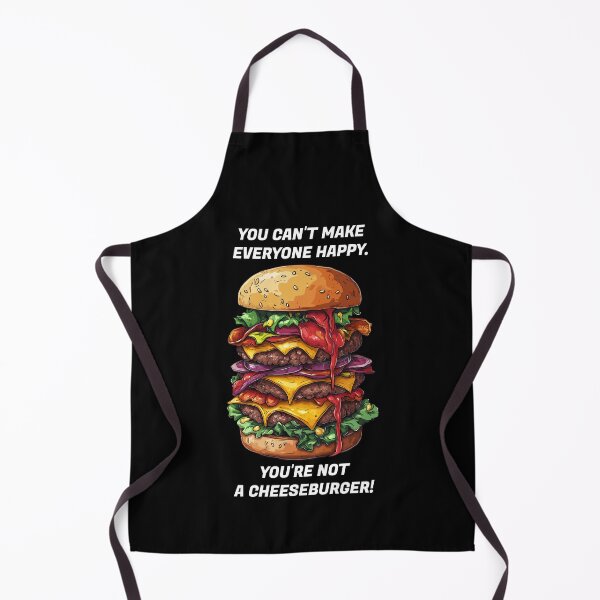 Item preview, Funny Cheeseburger BBQ Quote designed and sold by Basti09.