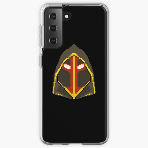 Judgement helm pixel art Samsung Galaxy Soft Case