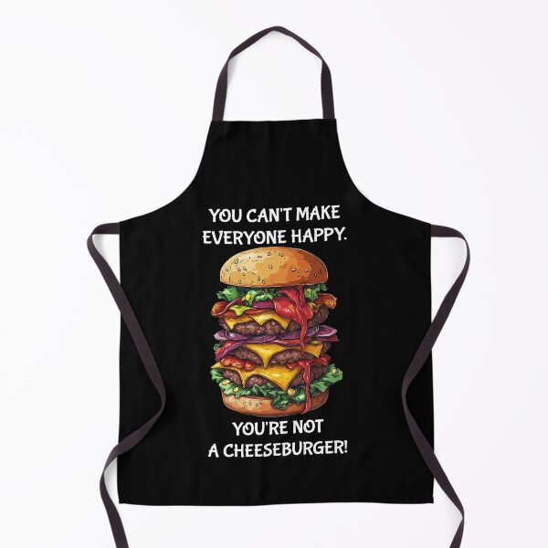 Item preview, Funny Cheeseburger BBQ Quote designed and sold by Basti09.