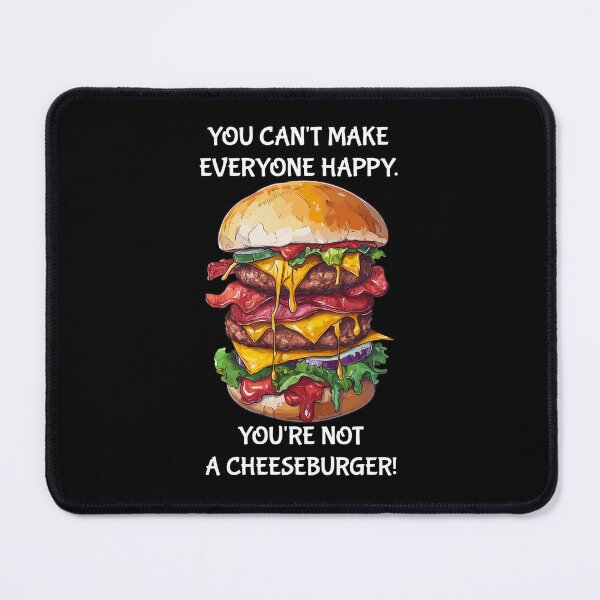 Item preview, Funny Cheeseburger BBQ Quote designed and sold by Basti09.