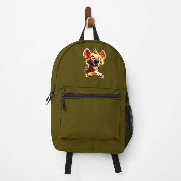 Item preview, Cartoon Hyena Face: Funny Yet Bloodthirsty Africa Design designed and sold by VikArtStudio.