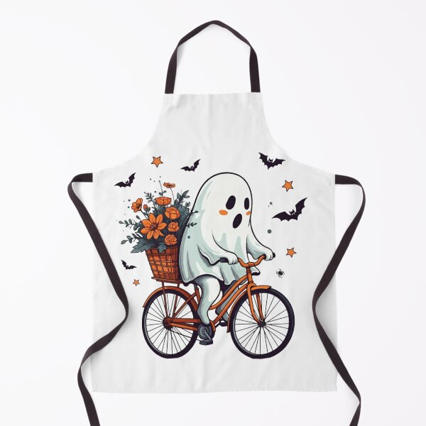 Item preview, Ghost Riding A Bike With Flowers  designed and sold by raedattia.