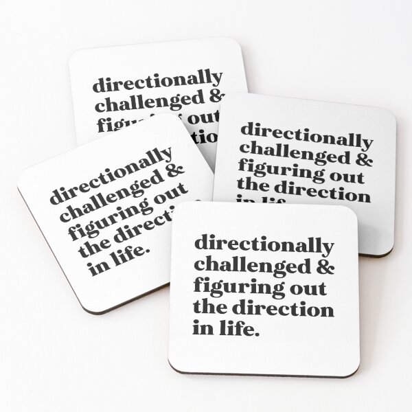 Item preview, Directionally challenged & figuring out the direction in life designed and sold by weirdly weird.