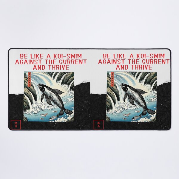 Item preview, The Persevering Koi designed and sold by ZenaDesign.