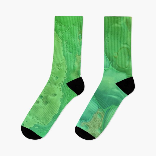 Item preview, Green, Soapy, Bubbles, Abstract Print designed and sold by larissa-myrie.