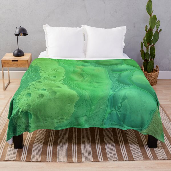 Item preview, Green, Soapy, Bubbles, Abstract Print designed and sold by larissa-myrie.