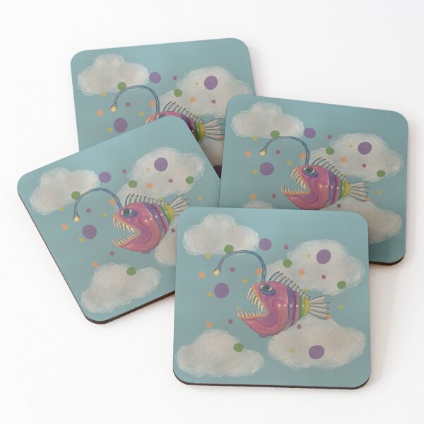 Item preview, surreal anglerfish designed and sold by NeonEye-Designs.