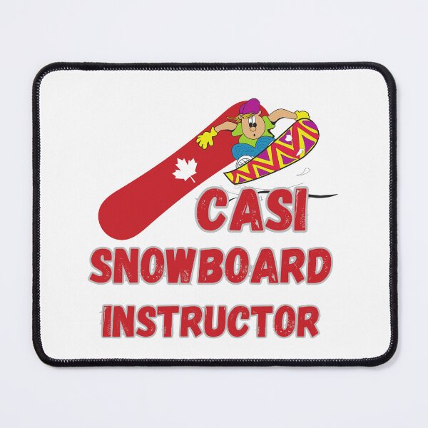 Item preview, casi snowboard instructor designed and sold by mcsshoppy.